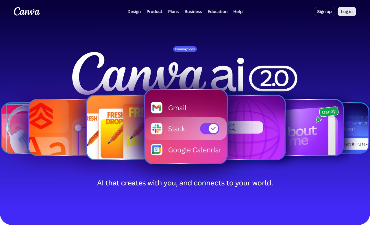 Canva Magic Studio's public homepage, captured automatically on October 7, 2026. Not a logged-in account; the page may have changed since.